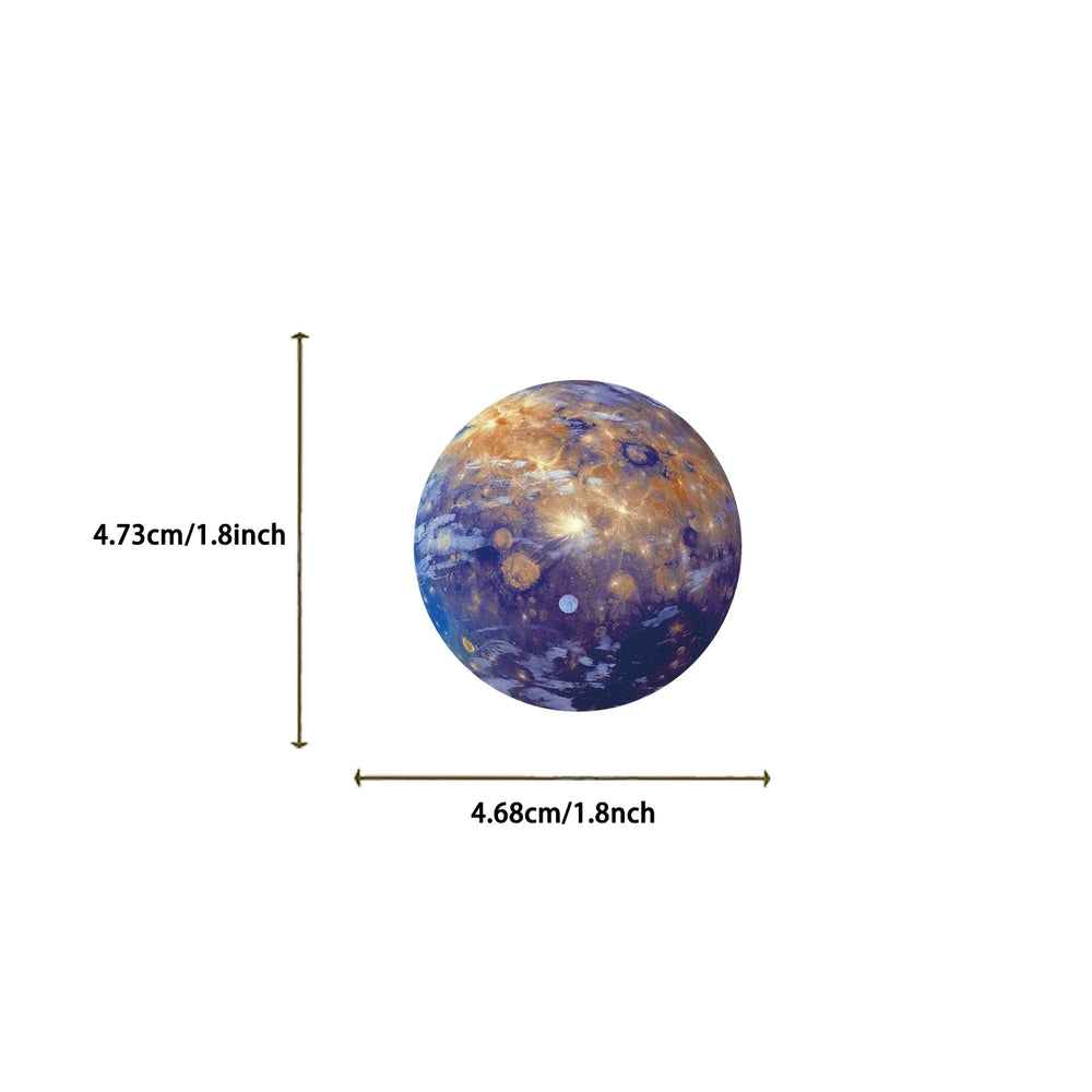 50pcs Retro Astronomy Universe Planets Stickers for Suitcase Phone Notebook Galaxy Moon Astrology Aesthetic Decals Sticker (Online Order Only)