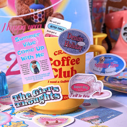 50Pcs/lot Ins Cute Bear Stickers Planner Journal Collage DIY idol card Decoration Material Scrapbook Sticker Kawaii Stationery (ONLINE ORDER ONLY)