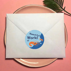 100-500pcs Children's Reward Stickers Cartoon Dinosaur Animal Stickers for Teachers To Encourage Students Reward Stickers 1 Inch (ONLINE ORDER ONLY)