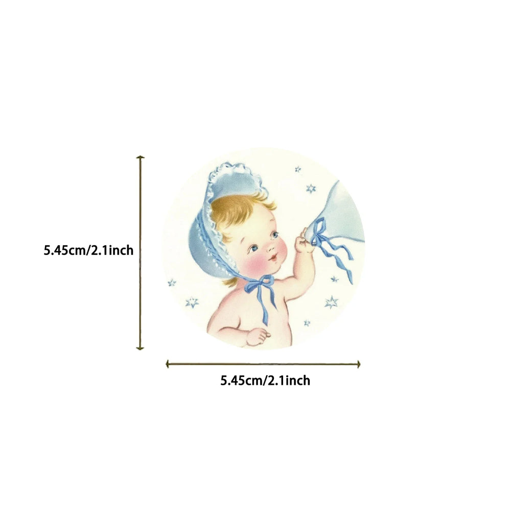 50Pcs Angel Waterproof Decorative Stickers for Phone Case Laptop Helmet Skateboard DIY Creative Graffiti Sticker Decoration (ONLINE ORDER ONLY)