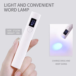 Nude Pink French Semi-Cured Gel Nail Patch Slider Adhesive Waterproof Long Lasting Full Cover Gel Nail Sticker UV Lamp Needed *^ (ONLINE ORDER ONLY)