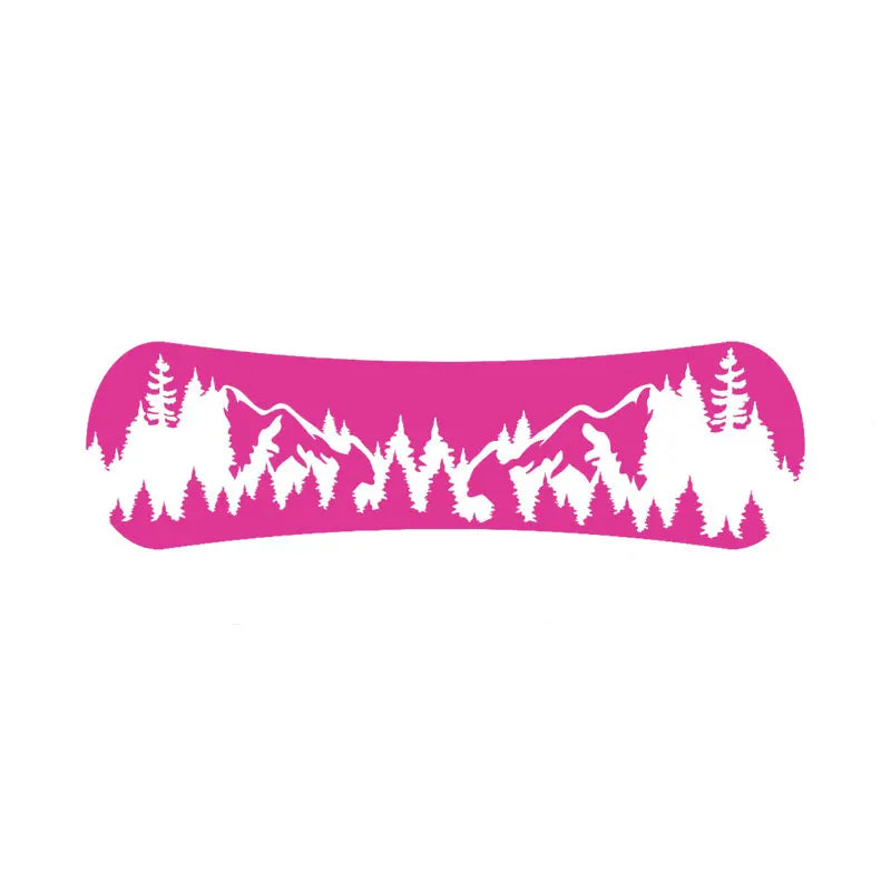 Snowboard For Car Sticker Computer Laptop Stickers Accessories Decorations Bumper Window Die Cutting Vinyl PVC Decals (ONLINE ORDER ONLY)