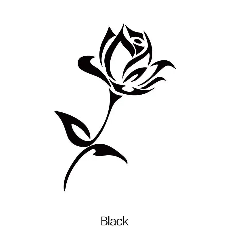 Beautiful Rose Flower Car Sticker - Enhance Your Vehicle's Look with a Waterproof Vinyl Decal! (ONLINE ORDER ONLY)