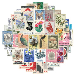 Retro Cartoon Stickers: 10/30/50PCS Vintage DIY Decals for Phone, Laptop, Luggage, Skateboard, Kids (Online Order Only)