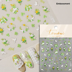 Swallow Bird Insect Animal Phoenix Peacock Dove 3D Self Adhesive Nail Art Stickers Chinese Ancient Poetry Manicure 5D DIY Decals (ONLINE ORDER ONLY)