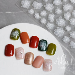 1pc 3D Cloud Moon Design Nail Art Stickers Ultra Thin Self Adhesive Nail Art Decals White Clouds Nail Art Decoration Supplies *N (Online Order Only)