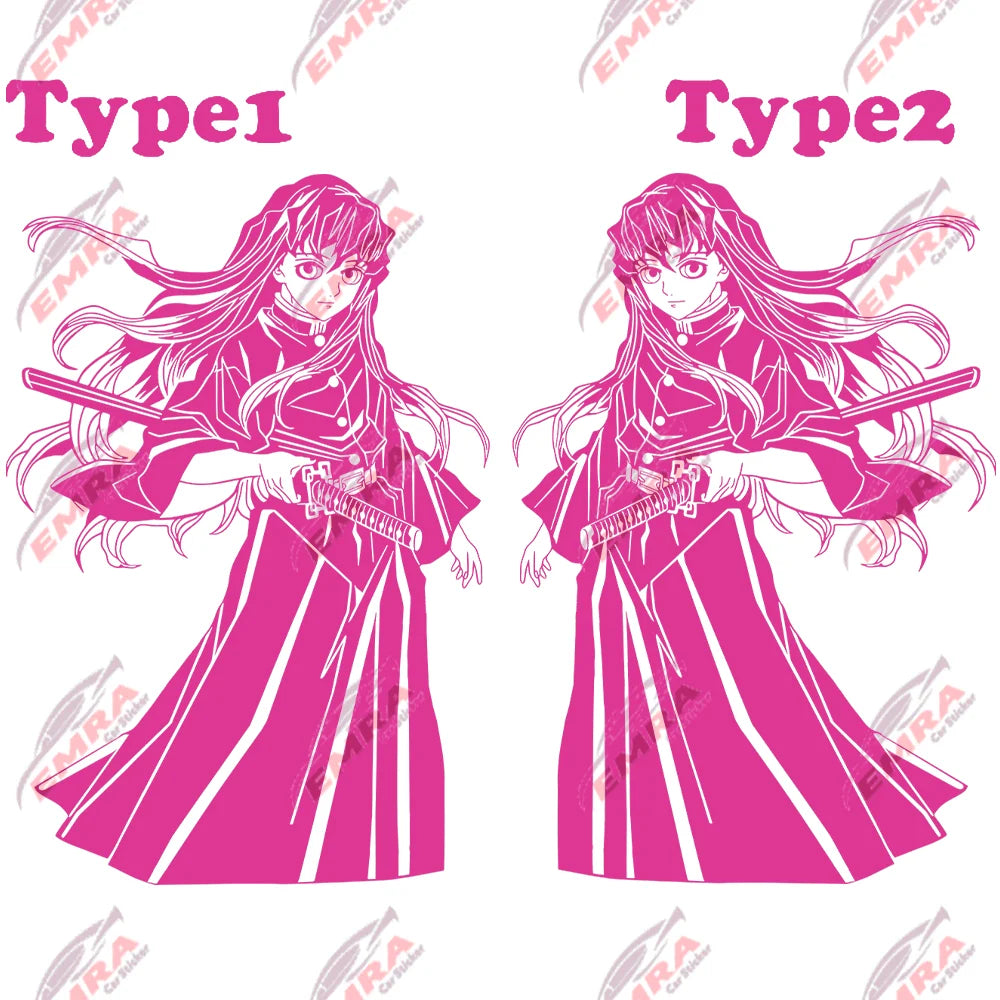 Anime For The Samurai Car Sticker Whole Body Auto Parts Personalized Decoration Sticker Prevent Bask In Waterproof Vinyl Decals (ONLINE ORDER ONLY)