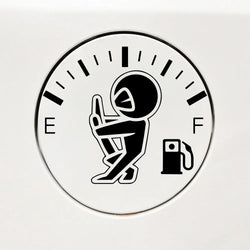 Funny Full Gas Gauge Sticker for Car Fuel Tank Cap Door Decoration Automotive Supplies Outdoor Stickers Pvc Vinyl Decals (ONLINE ORDER ONLY)