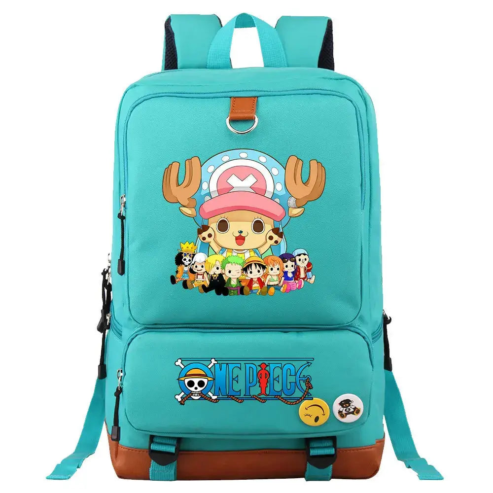 One Piece Luffy Printed Unisex Backpack School Travel Bag (ONLINE ORDER ONLY)