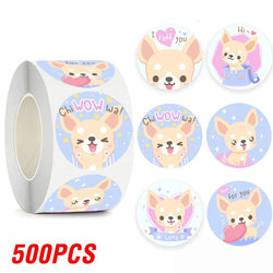 100-500pcs Cute Reward Stickers for Kids Children Kindergarten School Encouragement Students Games Toy Animals Stationery Labels (ONLINE ORDER ONLY)