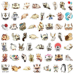 10/30/50/110PCS Avatar:The Last Airbender Stickers Cute Appa Graffiti Cartoon Animal Sticker Laptop Guitar Car Bike Decals Toy (ONLINE ORDER ONLY)
