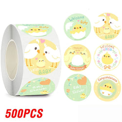 100-500pcs Cute Reward Stickers for Kids Children Kindergarten School Encouragement Students Games Toy Animals Stationery Labels (ONLINE ORDER ONLY)