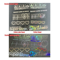 Car Stickers Jesus Cross Nails Christian Symbol God Christ Symbol Decal Motor Body Helmet Applique Auto Window Body Decals Vinyl (ONLINE ORDER ONLY)