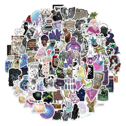 50/100PCS Pharmacist Horror Gothic Graffiti Mobile Phone Notebook Luggage Car Decoration Waterproof Sticker Toy Wholesale (Online Order Only)