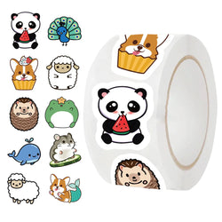 100-500pcs Cute Reward Stickers Animals Sticker For Kids Motivational Star Decals For School Teacher Student Stationery (ONLINE ORDER ONLY)