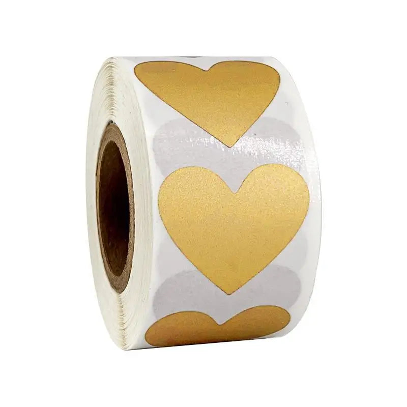 100-300pcs Heart Shape Labels Sticker 3 Colors Scratch Off Stickers DIY Handmade For Game Scratch Sticker Labels Stationer (ONLINE ORDER ONLY)