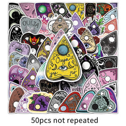 Cute Witch Magic Stickers for Phone Laptop Luggage Skateboard - 10/30/50PCS (Online Order Only)