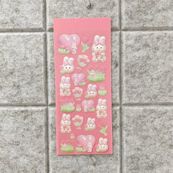 Cute Star Moon Rose Series Laser Stickers Hand Account Idol Card DIY Material Decorative Sticker Personalized Korean Stationery (ONLINE ORDER ONLY)