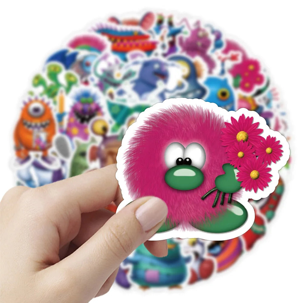 10/30/50PCS My Singing Monster Cartoon Game Stickers Toys For Kids DIY Notebook Skateboard Phone Bike Waterproof Graffiti Decals (ONLINE ORDER ONLY)