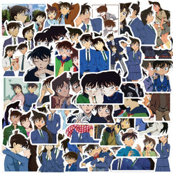50pcs Cartoon Animation Stickers Waterproof DIY Car Decals Kids Toys Decorative Desk Laptop Water Cup Stationery Box Sticker (Online Order Only)