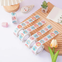 100-500pcs  New Cartoon I LOVE YOU Love Valentine Day Sticker Wedding Gift Packaging Labels Love Scrapbooking Diy Label Stickers (ONLINE ORDER ONLY)