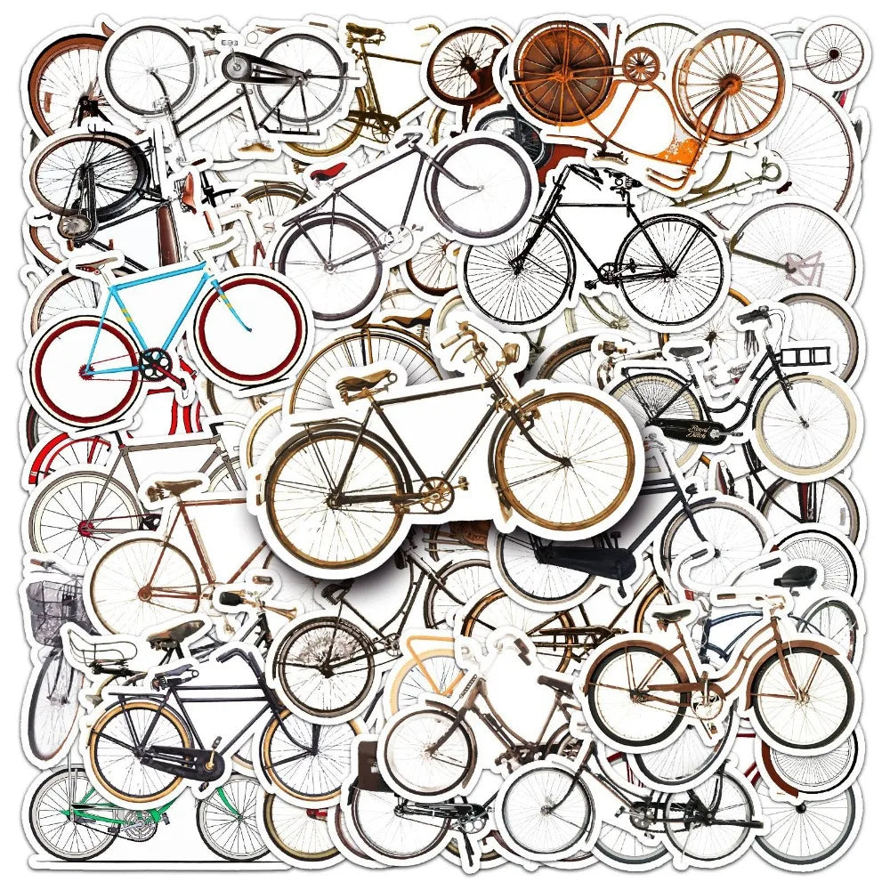 10/50Pcs Bike Stickers Graffiti Stickers Laptop Guitar Luggage Skateboard Car Waterproof Cool Sticker Decal Kids Toys (Online Order Only)