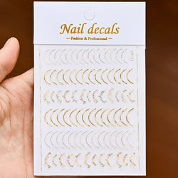 1PC Heart Love Design 3D Nail Art Sticker English Letter Self-Adhesive Slider Valentine's Day DIY Manicure Tips Accessories Tool (ONLINE ORDER ONLY)