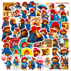 Paddington Bear Stickers: Phone, Laptop, Luggage, Skateboard Decals (10/30/50PCS) (Online Order Only)