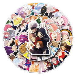 MINISO Jujutsu Kaisen Graffiti Stickers Pack for Laptop, Suitcase, Skateboard (Online Order Only)
