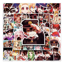50pcs Toilet-bound Hanako-kun Anime Stickers for Laptop, Water Bottle, Phone, Scooter, Fridge Decor (ONLINE ORDER ONLY)