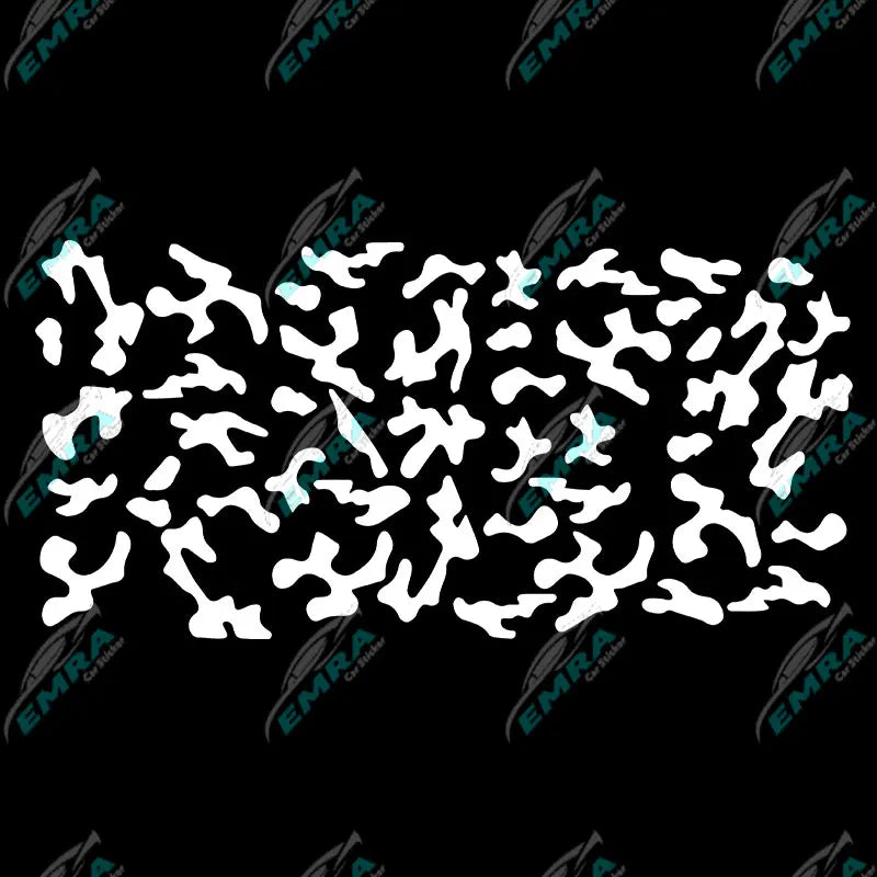 Leopard Print For Car Stickers External Accessories Window Decoration Side Camouflage Stickers StyleDie Cutting Vinyl Decals (ONLINE ORDER ONLY)