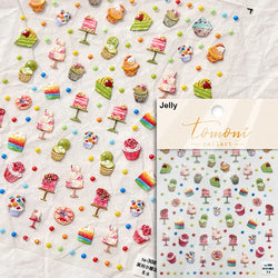 Soda Fruit Beverage Bottle Bear Watermelon Popsicle Dessert Ice Cream Cat Cherry Strawberry Bow Summer Nail Art Stickers Decals (ONLINE ORDER ONLY)