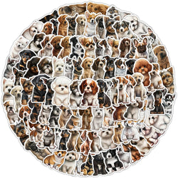 10/30/50PCS New INS Little Milk Dog Sticker Cartoon Creative Anime iPad Motorcycle Luggage Chair Decoration Waterproof Wholesale (ONLINE ORDER ONLY)