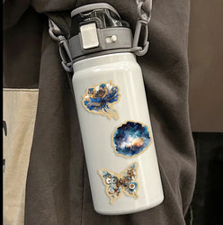 50pcs Retro Astronomy Universe Planets Stickers Galaxy Moon Astrology Aesthetic Decals Sticker for Suitcase Phone Notebook﻿ (ONLINE ORDER ONLY)