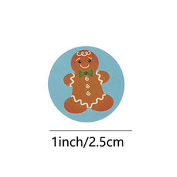 100-500pcs Christmas Sticker 8 Designs Pattern Cartoon Sticker For Kids Toys Christmas Gift Waterproof Adhesive Labels (ONLINE ORDER ONLY)