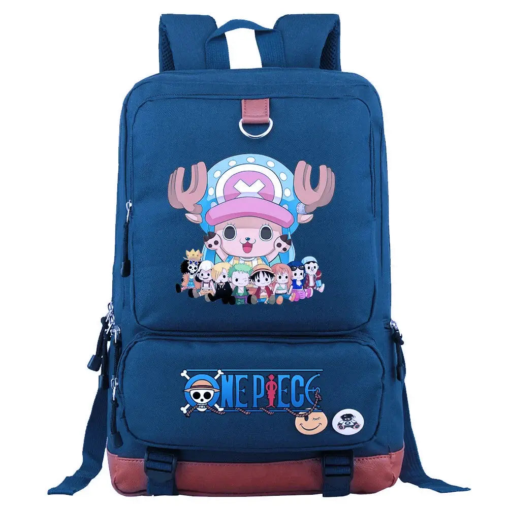 One Piece Luffy Printed Unisex Backpack School Travel Bag (ONLINE ORDER ONLY)