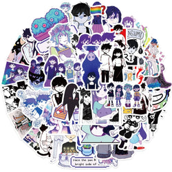 Omori Game Stickers 10/30/50Pcs for Suitcase, Skateboard, Laptop, Luggage, Fridge, Phone, Car, DIY Decal (ONLINE ORDER ONLY)