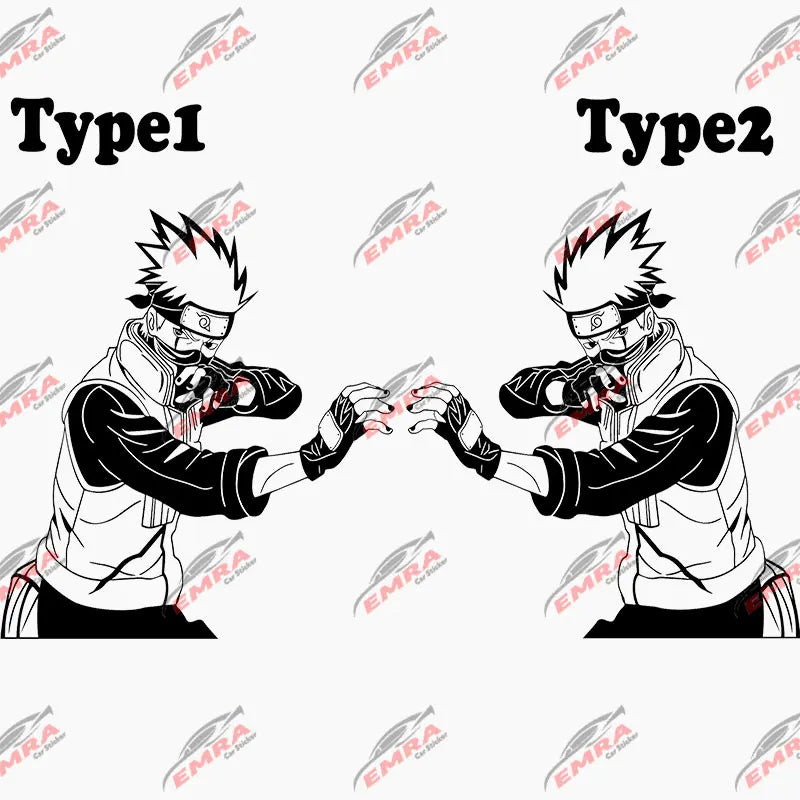 Anime Sticker For Car Sticker Decoration Window Body Hood Creative Personality Big Stickers Die Cutting PVC Vinyl Decals (ONLINE ORDER ONLY)