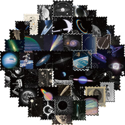 Mysterious Universe Planet Stickers 10/30/50pcs for Motorcycle Laptop Phone Suitcase Bike Decals (Online Order Only)