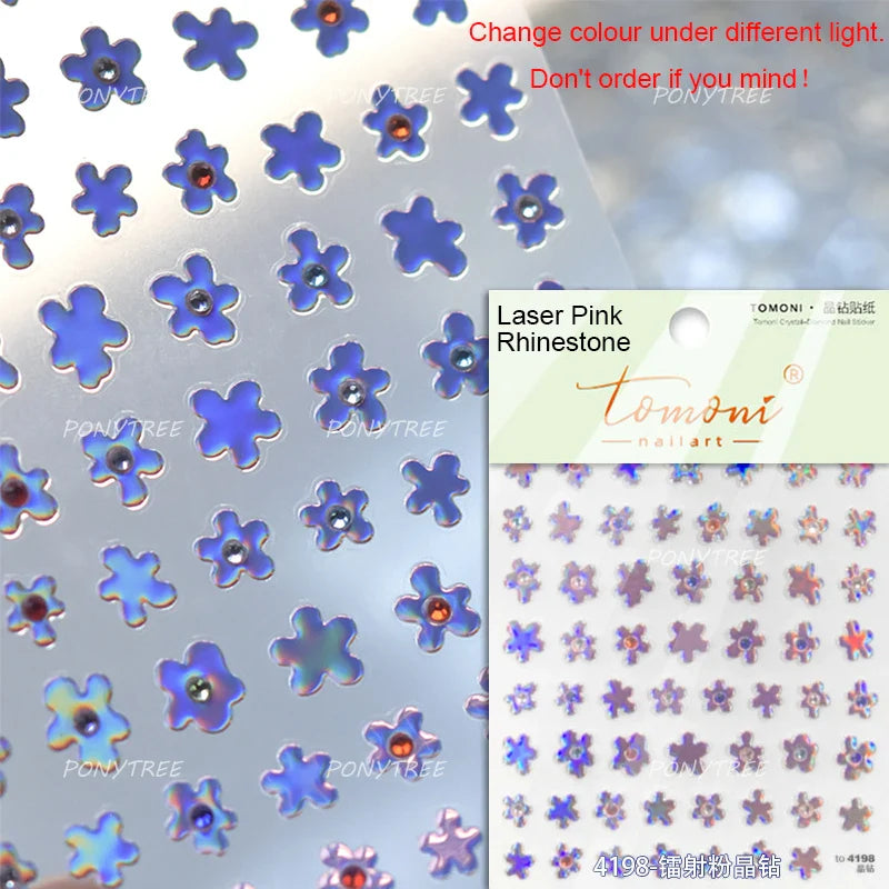 Gold Hot Stamping Flowers Leaves 3D 5D Pearl Bead Delicate Self Adhesive Nail Art Decorations Stickers Manicure Decals Wholesale (Online Order Only)