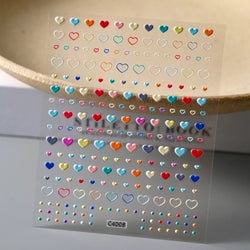 1pc 5D Flower Design Nail Art Stickers Colorful Flowers Nail Art Decals For DIY & Nail Salons Self-Adhesive Nail Art Supplies *^ (ONLINE ORDER ONLY)