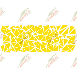 Triangle Car Sticker Decoration Side External Accessories Camouflage Kit Wrap Camo Tuning Styling Waterproof Vinyl Decals (ONLINE ORDER ONLY)