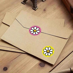 100-500pcs Cartoon Flower Scrapbooking Stickers Adhesive Decals For Journal Baking, Birthday Gifts Party Favor Baby Shower (ONLINE ORDER ONLY)