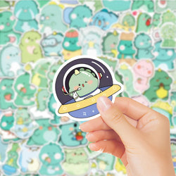 10/30/50/100pcs Cute Cartoon Dinosaur Graffiti Stickers Kids Toy Notebook Laptop Phone Luggage Album Diary Decoration Sticker (ONLINE ORDER ONLY)
