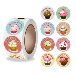 500pcs/roll Animal Cartoon Stickers Kids Toy Stickers Various Cute Design Patterns School Teacher Reward Stationery Stickers (ONLINE ORDER ONLY)