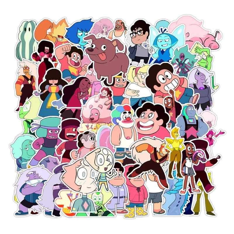 Steven Universe Stickers Pack for Laptop, Phone, Water Bottle, Scooter, Fridge (Online Order Only)