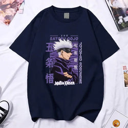 Gojo Satoru T-shirt High Quality Y2k Anime Tee (ONLINE ORDER ONLY)