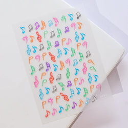 1Sheet Valentine's Day Decals 5D Nail Art Stickers Heart Self-Adhesive Slider Love Letters DIY Manicure Accessories "Dopamine" % (ONLINE ORDER ONLY)