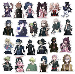 10/30/50PCS  INS Style Animation Danganronpa Personalized Graffiti Waterproof Sticker Refrigerator Luggage Water Cup Skateboard (Online Order Only)