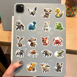 58pcs Origami Aanimal Stickers for Kids Boys Girl Baby Toys Shower Wall Decal For Notebook Water Bottle Luggage Laptop Phone (ONLINE ORDER ONLY)